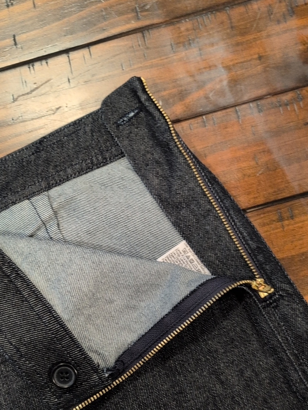 J. Crew Denim Skort Dark Wash NWT - Picture 5 of 7